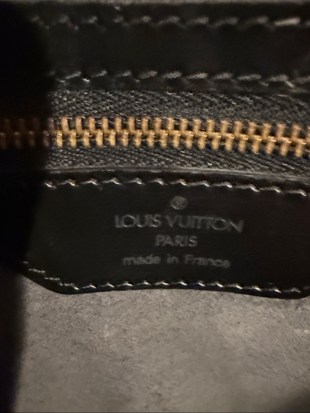 Louis Vuitton Black Epi Leather Tote - Picture 7 of 9